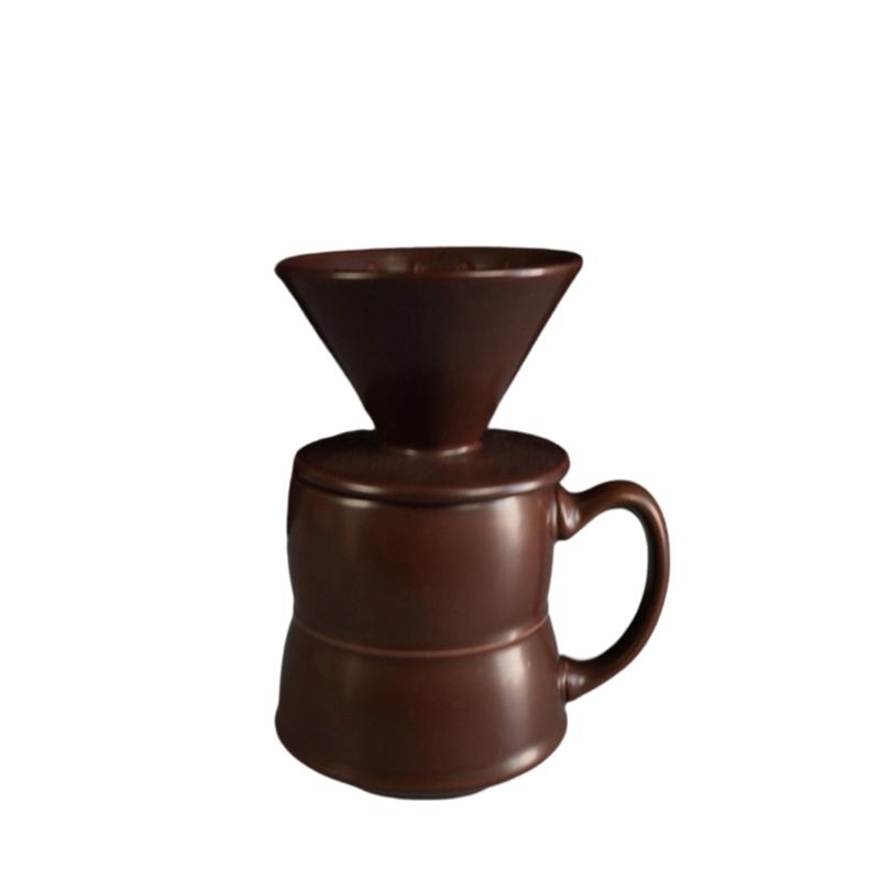 Handgefertigter Keramik V 60 Pour-Over Kaffeebereiter 460ml Modische Kaffeemaschine Für Brühstil Home Brewing Erlebnis