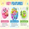 NEW Smushers Squishy, Curiosities Dog Face Swap Squishy Toy, Soft Moldable Cute Slow Rise Squeeze Toy, Relaxing Sensory