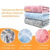 Ultra-Soft Paw Print Dog Blankets - Machine Washable, Cozy Pet Pillow Pads for Indoor & Outdoor Use - Ideal for Small To La