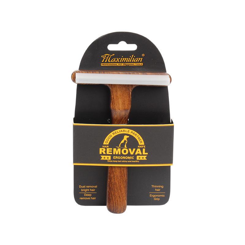 Pet Grooming Comb: Cat & Dog Hair Removal Tool for Loose Hair
