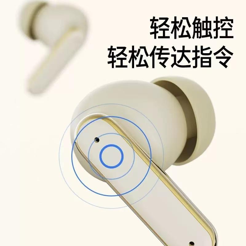 Q56 Leather Pattern Electroplated TWS In-ear Bluetooth Headphones Have a Long Battery Life, Comfortable To Wear, and High Sound Quality