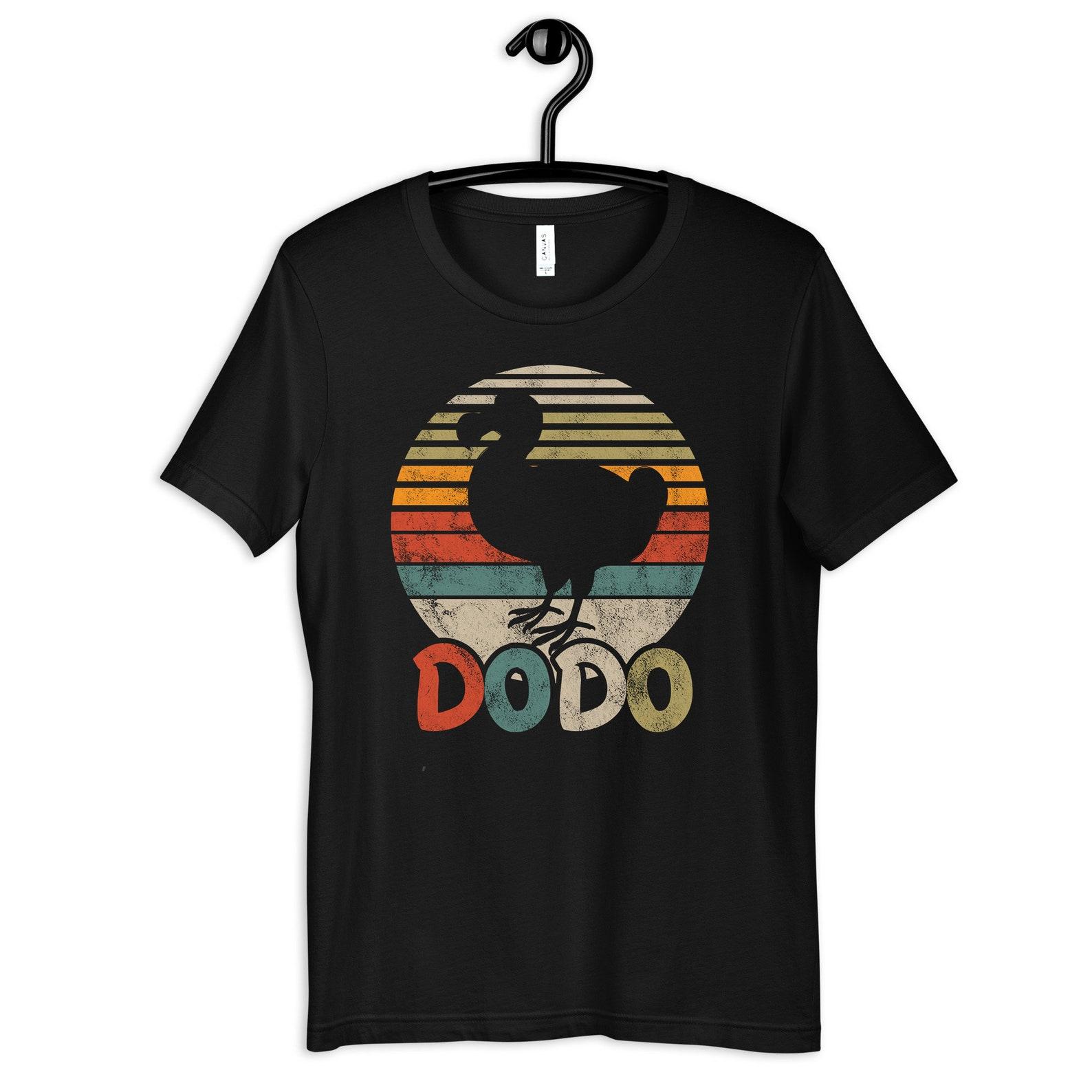 Retro Dodo Shirt, Funny Dodo Bird T-Shirt, Womens Tee, T-shirt, T-shirt, Tank Top, Kids Tee, Toddler Baby Clothing 3XL