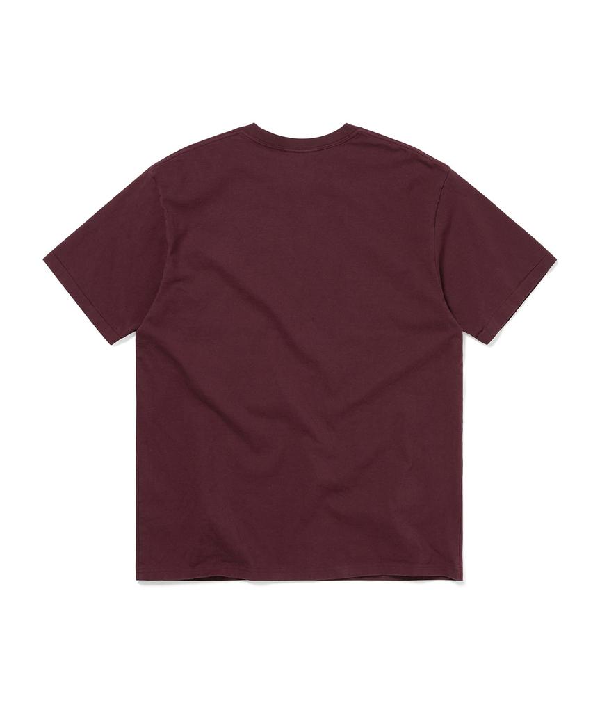 THISISNEVERTHAT Capture Tee Burgundy