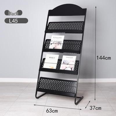 HANDUNYOU 4-Tier Magazine & Brochure Display Rack