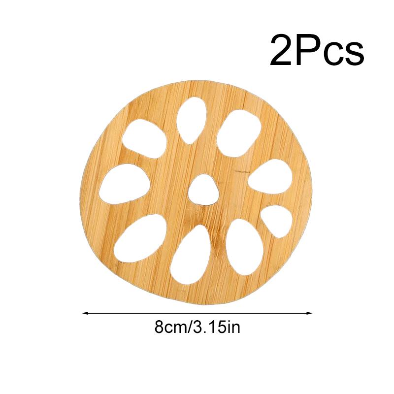 

1 шт. изоляционный коврик, модный противоожоговый коврик, китайский стиль, чайный сервиз, аксессуары, украшение для фермерского дома, бамбуковый коврик для чайной чашки 2pcs