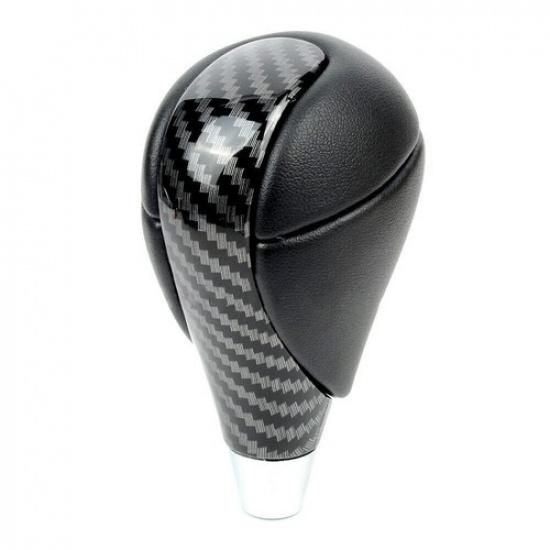 Carbon Fiber Leather Automatic Gear Stick Shift Knob For Lexus IS250 2006-2012