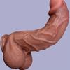 30CM XXL Realistic Silicone Dildo, Dual Density Liquid Silicone, Thick Vein Texture, Ultra Soft Skin Feel, Strong Suction Cup, Premium Collection