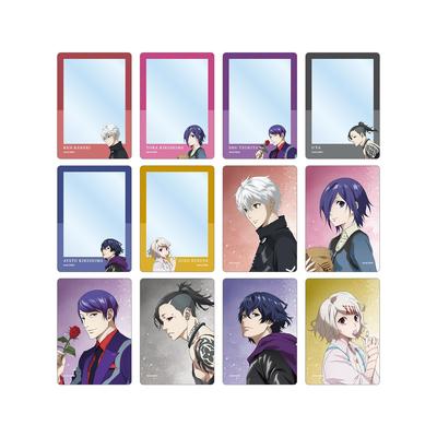 TV-Anime "Tokyo Ghoul" Originalillustration Ayumi-Version. Trading B8 Hartplastik Kartenhülle Box mit 12