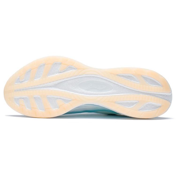 Li Ning Super Light 19 Cushioning Slip Resistant Abrasion Resistant Low top Running Shoes Women's Light Ice Blue ARBS002-17