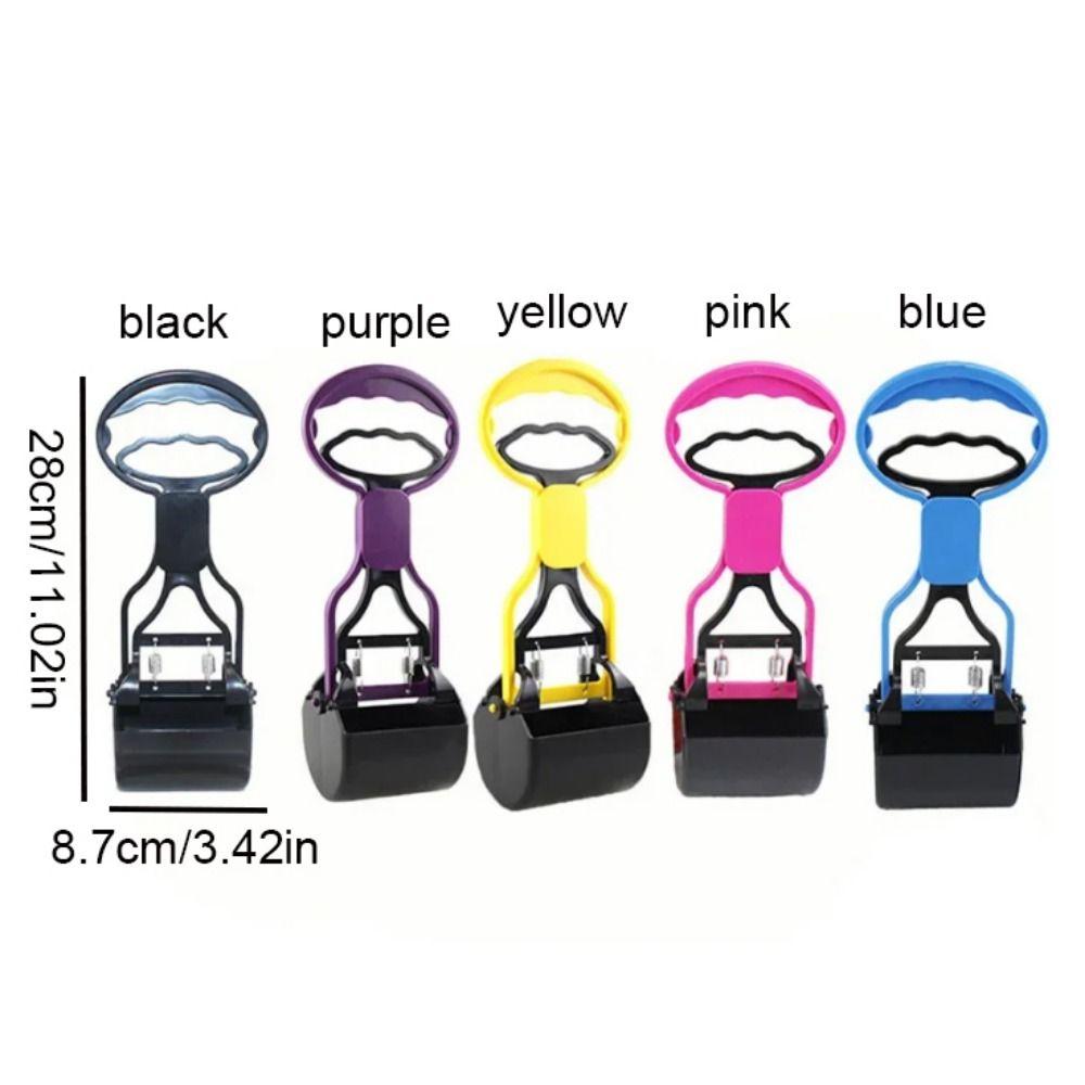 Large Capacity Pet Poop Scooper Comfortable Handle Dog Feces Collector Dog Pee Pad Holder  Outdoor