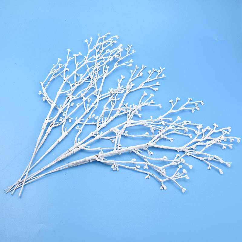 5/10Pcs Artificial Plants Vases Home Room Decor Christmas Decorative Flowers Scrapbooks Wedding Bridal Diy High Quality Ornament