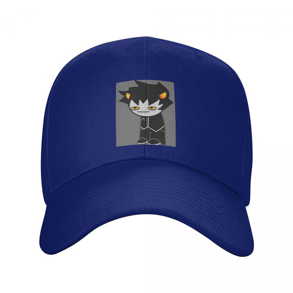 Homestucks Manga Karkat Vantas Print Baseball Caps Snapback Men Women Hats Adjustable Cap Sports Baseball Hat Casquette