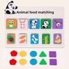 Wooden Montessori Shape Sorting Puzzle For Toddler Cognitive Development Educational Toy