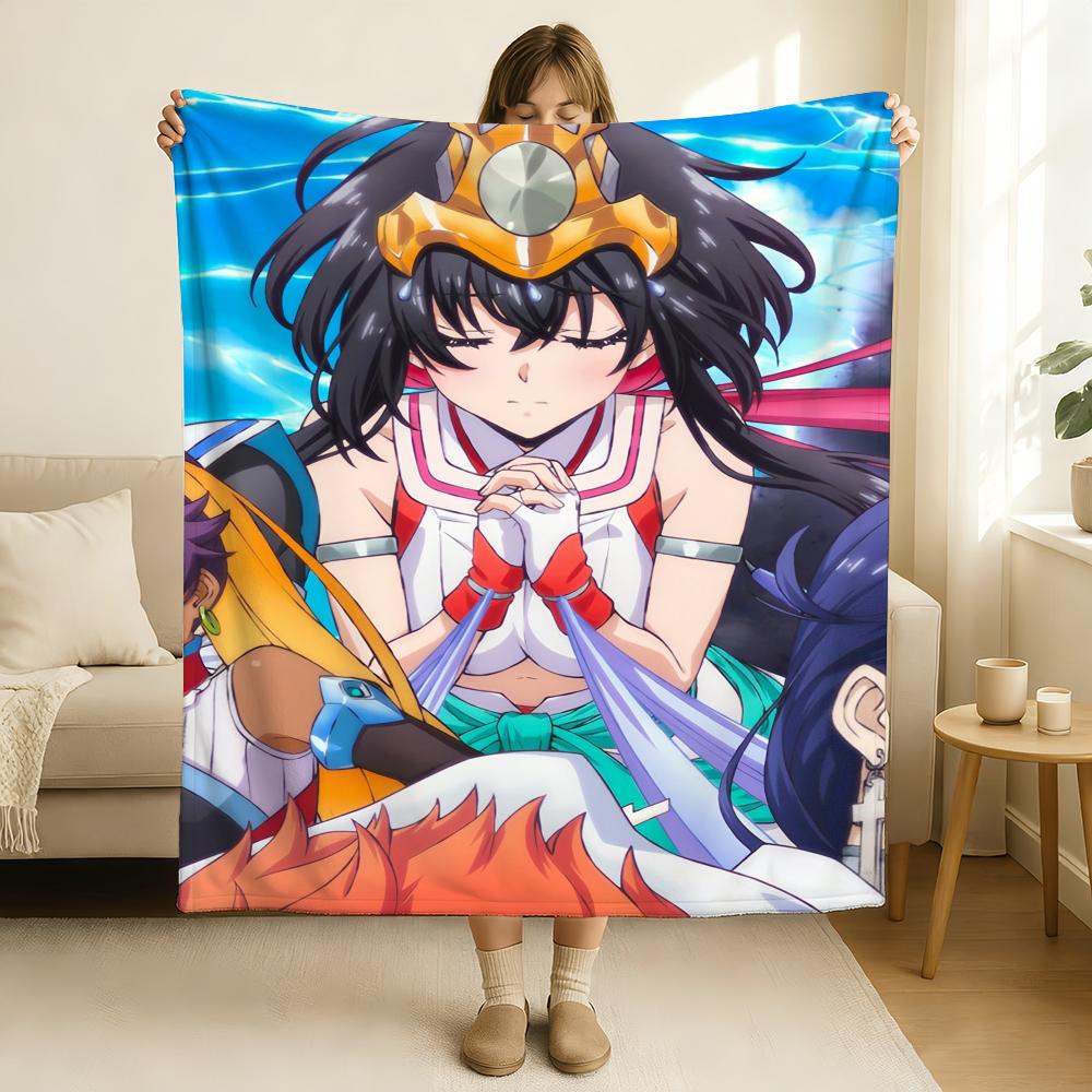 Anime Onmyo Kaiten ReBirth Verse Blanket Soft and Skin Friendly For Couch Bed Napping Bedspread All Seasons Comforter