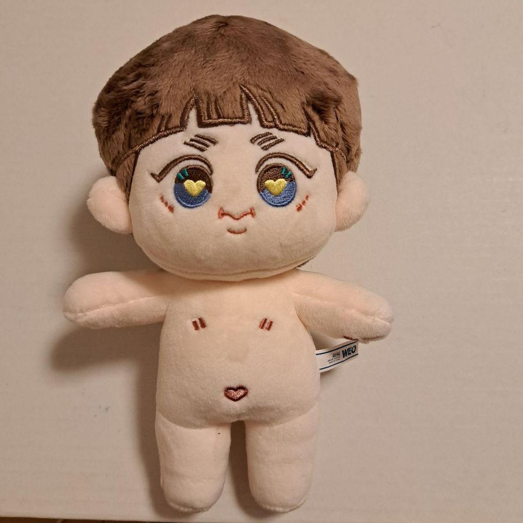 [USED] BTS Jin Plush Toy 20cm Seokjin Master with Bonus