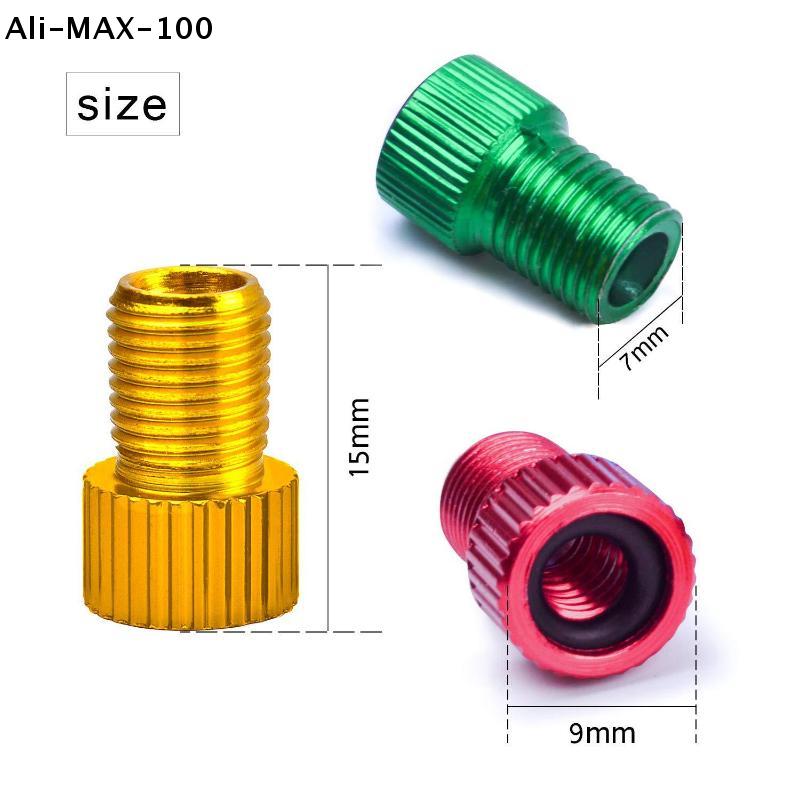 20pcs Bicycle Valve Pump Converter Adapter Presta To Schrader Convert Nozzle Inflation Adaptor F/V To A/V Bike Valve Adapter