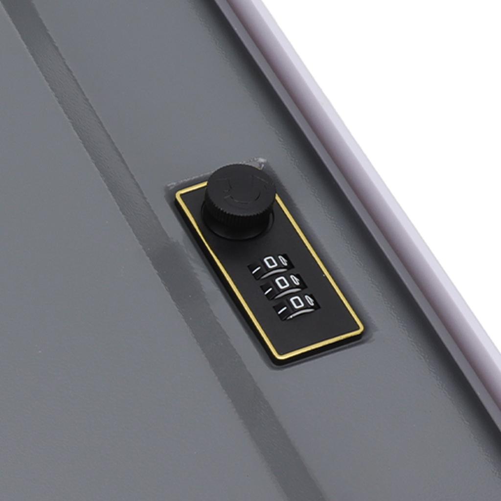 Diversion Book Safe Large Size Dictionary   Stainless Steel Book Safe Combination Lock for   Card Documents