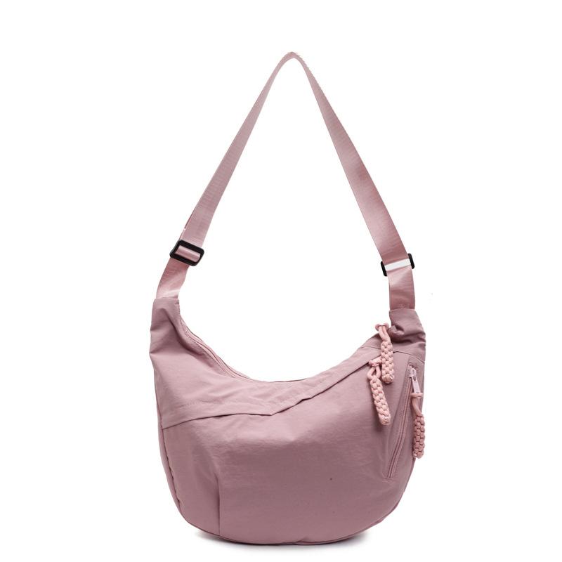 Dumpling bag new fashionable large capacity lightweight literary travel backpack nylon messenger bag
