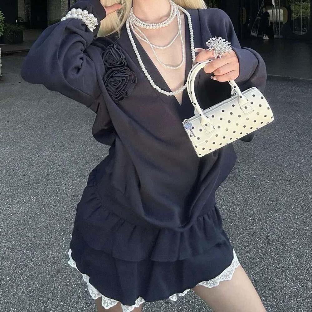 Anti-Splash Water Polka Dot Cylindrical Bag Polyester PU Shoulder Bag Spicy Girl Handbag  Women