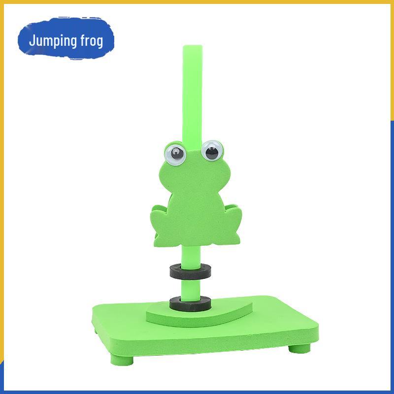 Jumping Frog DIY Science Kit: Handmade Educational Experiment Materials