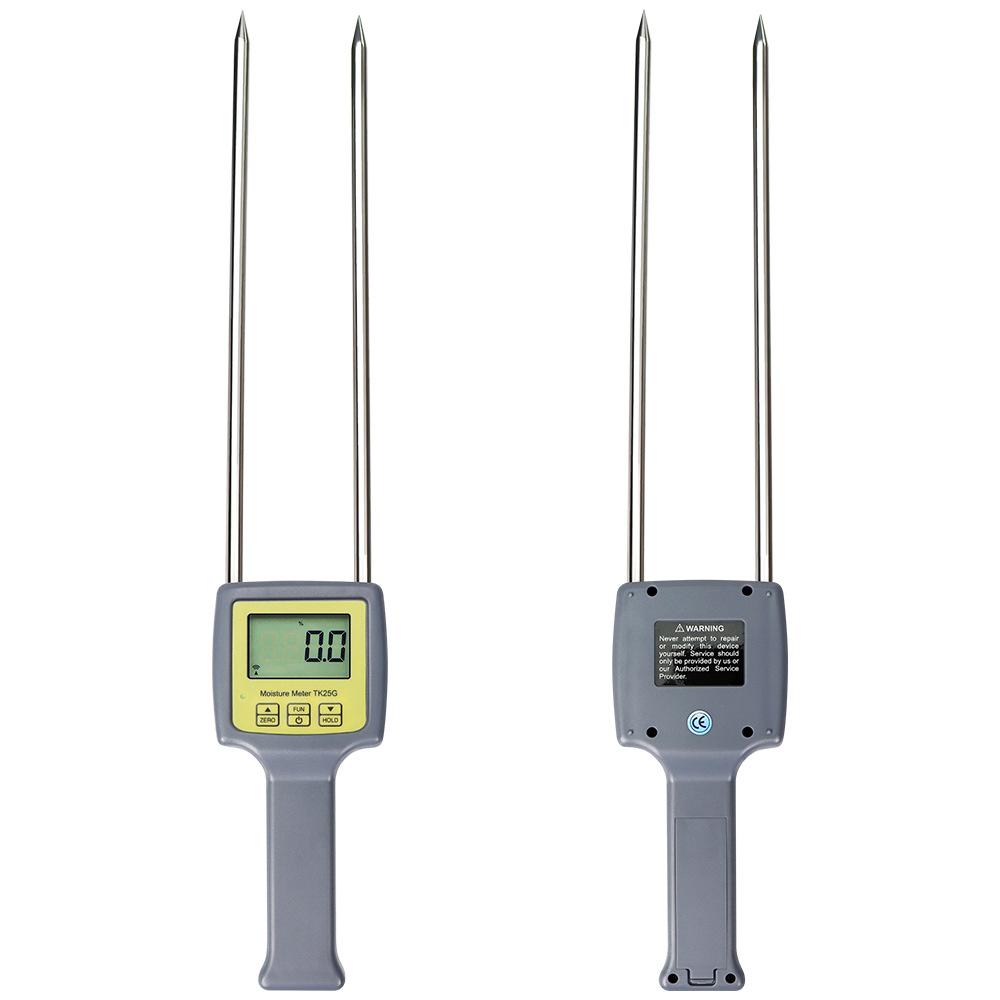 

Yieryi Grain Moisture Meter TK25G Digital Tester With LCD Display For Wheat Rice Corn Barley And Soybean Moisture Measurement