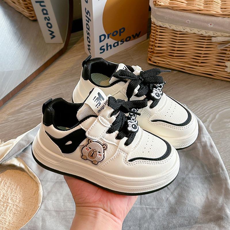 2026 Kids' Breathable Lace-up Sports Shoes with Soft Soles for Boys and Girls