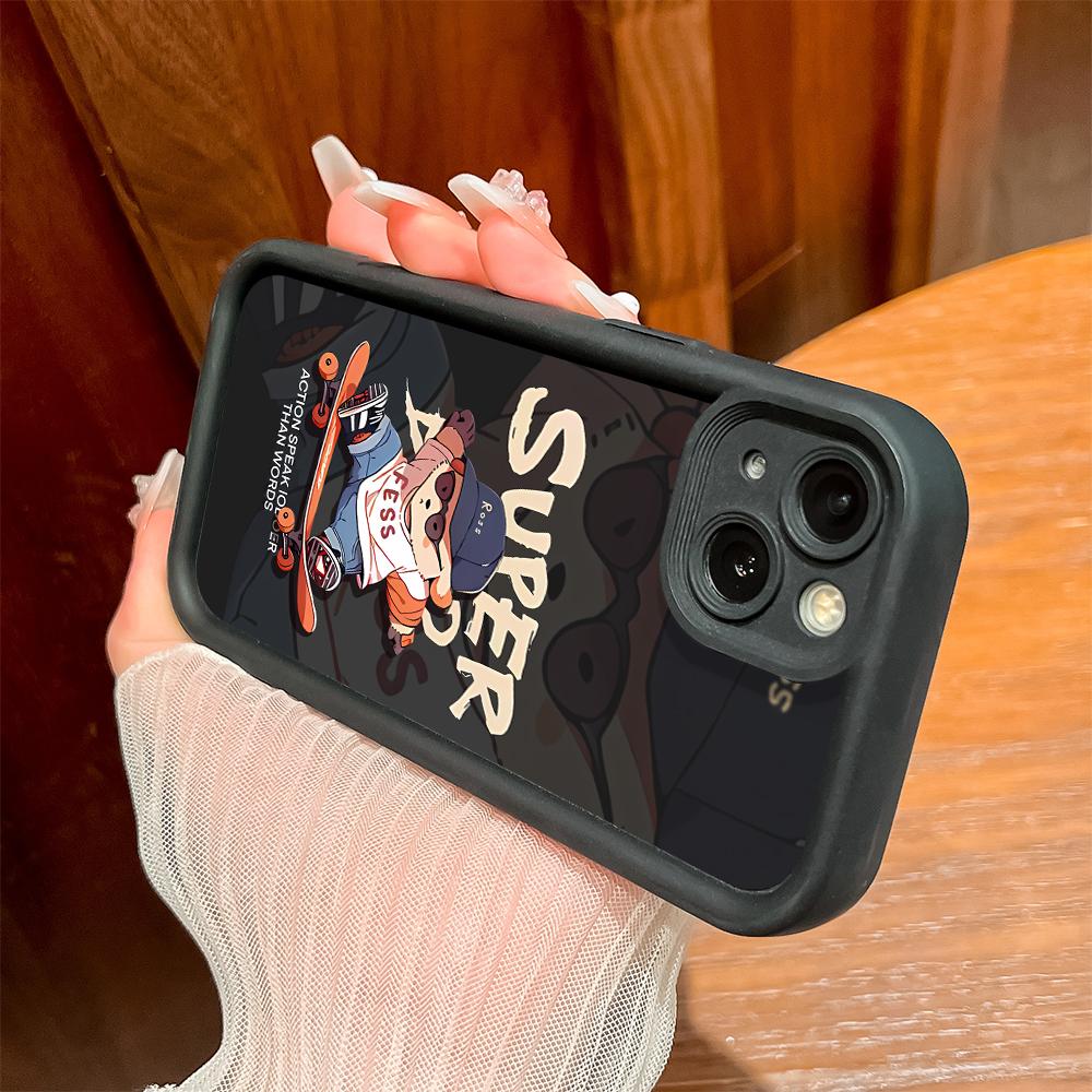 Soft Silicone Phone Casing Full Cover Camera Shockproof Protection Case for Samsung Xiaomi Redmi Poco