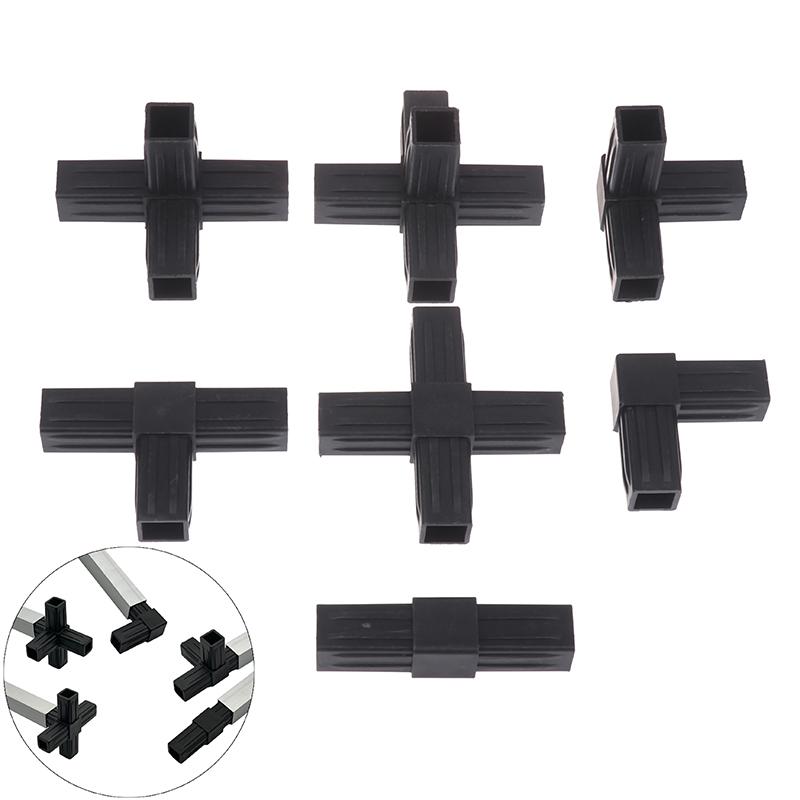 1/5Pcs 20Mm 2/3/4-/5-Way Cross Square Pipe Fittings 20X20Pipe Angle Code Hexagonal Through Plastic Fittings Abs Connector