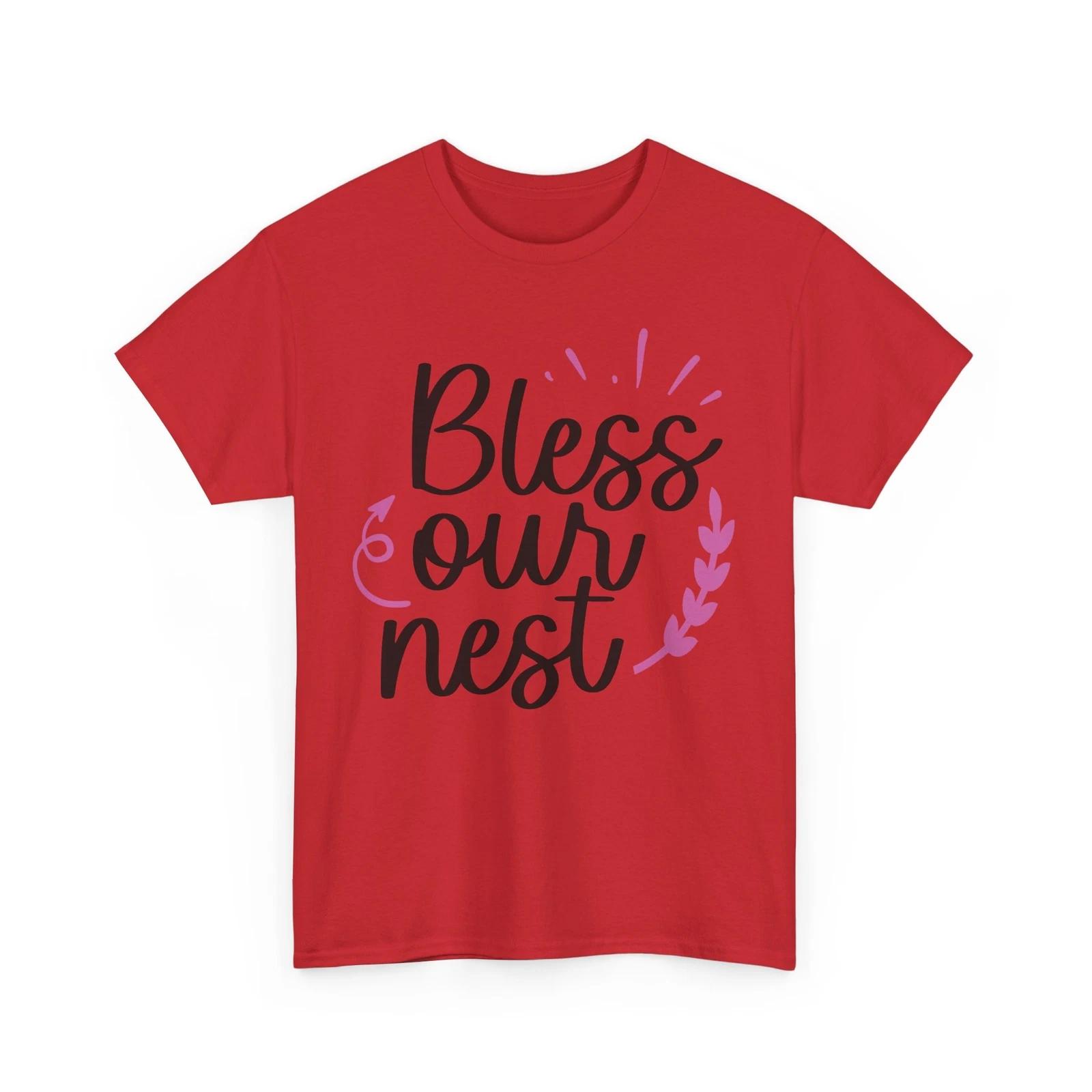 

Refreshing Spring T-Shirt | Warm Weather & Blooming Flowers Tee | Bless our nest S