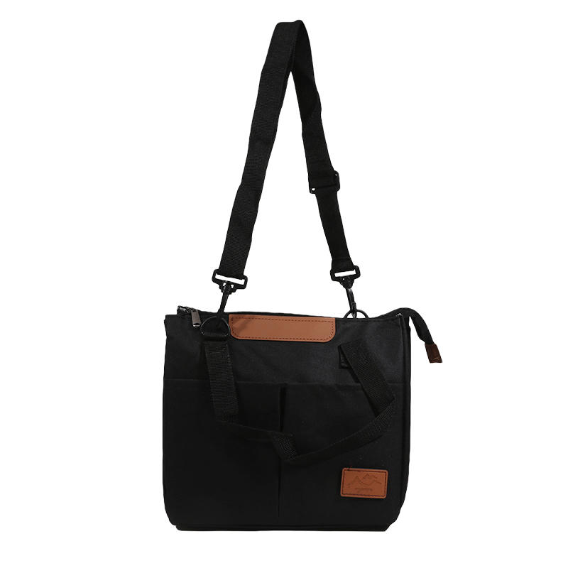Portable Triangular Lunch Food Box Bag Insulated Bag Outdoor Travel Crossbody Bag Waterproof Cooler Ice Insulated Case Oxford Dinner Handbag