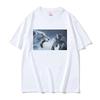 Funny Rage Bait Lion Monkey Meme Graphic TShirts Unisexs Unisex Fashion High Street T Shirt Oversized Loose Short Sleeves T Shirts