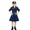 Halloween Children's Police Uniform Children's One-piece Police Uniform