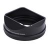   Metal Lens Hood Fit for Fuji X-E5  0VI Aluminium Alloy Retro Black Magnetic Camera Lens Shade