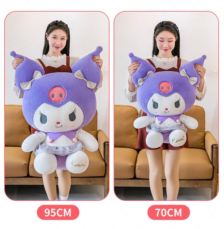 Kuromi & My Melody Platinum Series Plush Sleeping Pillow