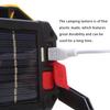 Solar-powered Camping Lantern Portable Rechargeable Handled Protective Cap USB Interface Tent Emergency Flashlight