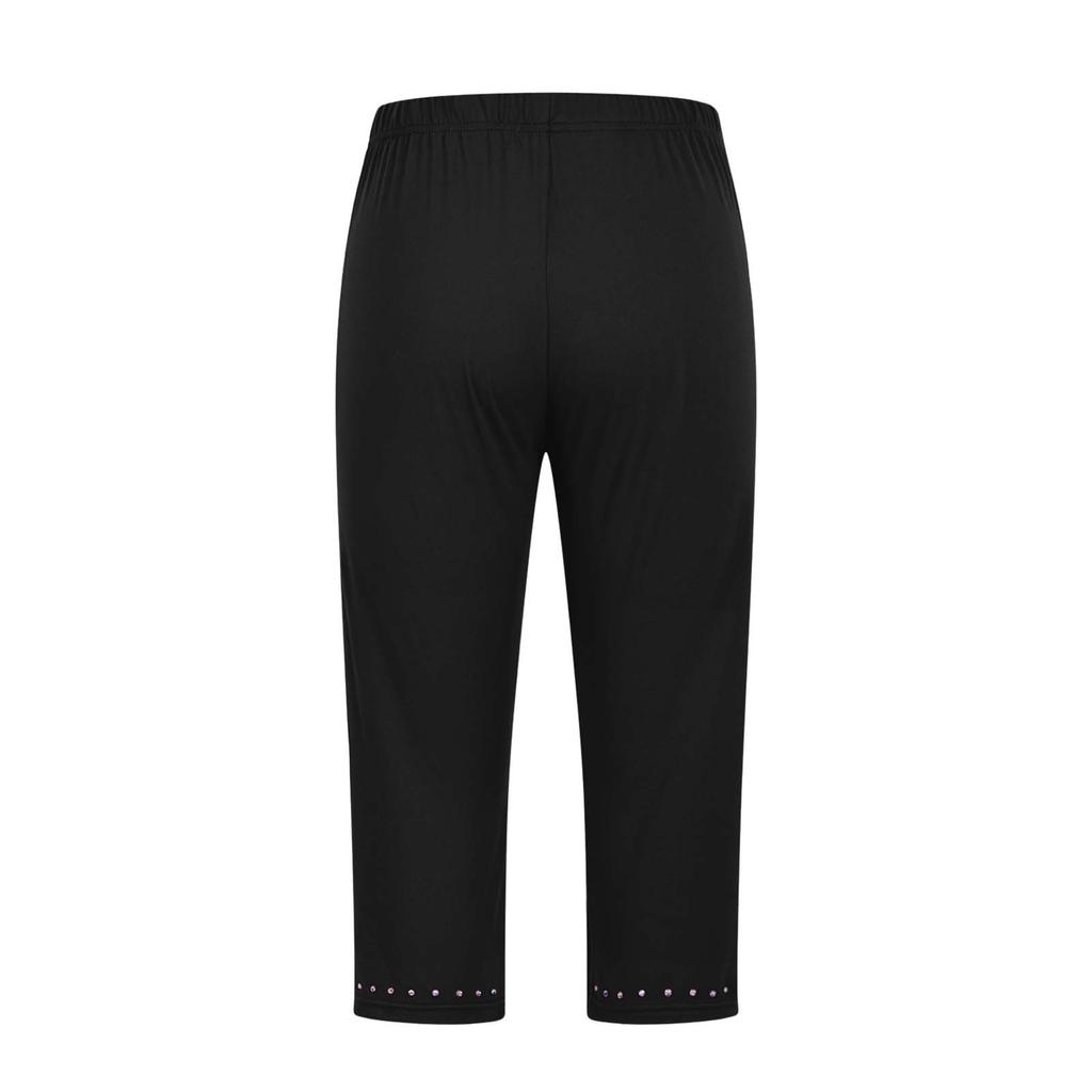 Kinder Modische Einfarbige Niedliche Mädchen Lässige Sport Yoga Hosen Cropped Hosen Leggings