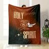 Holy Spirit Dove Blanket  Printed Blanket for Living Room Bed Couch lunch break Soft Cozy Blanket for Friend's festival Gift