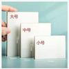 50 Sheets Transparent Posted It Sticky Note Pads Notepads Posits Papeleria Journal School Stationery Office Supplies