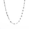 Fine   Copper Flat Chains Necklaces for Men Women Wedding Party Jewelry Christmas Gifts 45-75cm