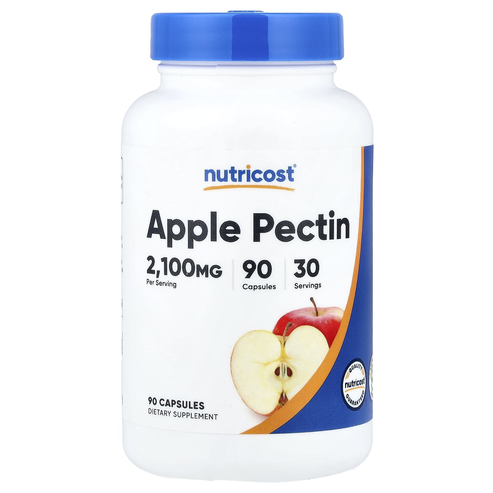 

Nutricost, Apple Pectin, 90 Capsules (700mg per capsule)
