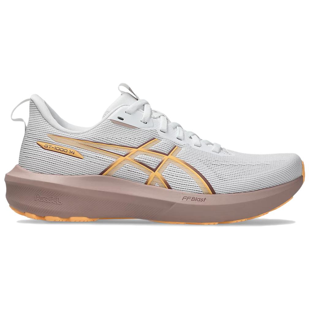New Asics GT 1000 14 Abrasion Resistant Breathable Low Top Running Shoes Women's Gray 1012B859-100
