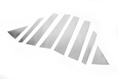 Door Pillar Molding (8 Pcs, Stainless Steel) for Hyundai IX-35 2010-2015