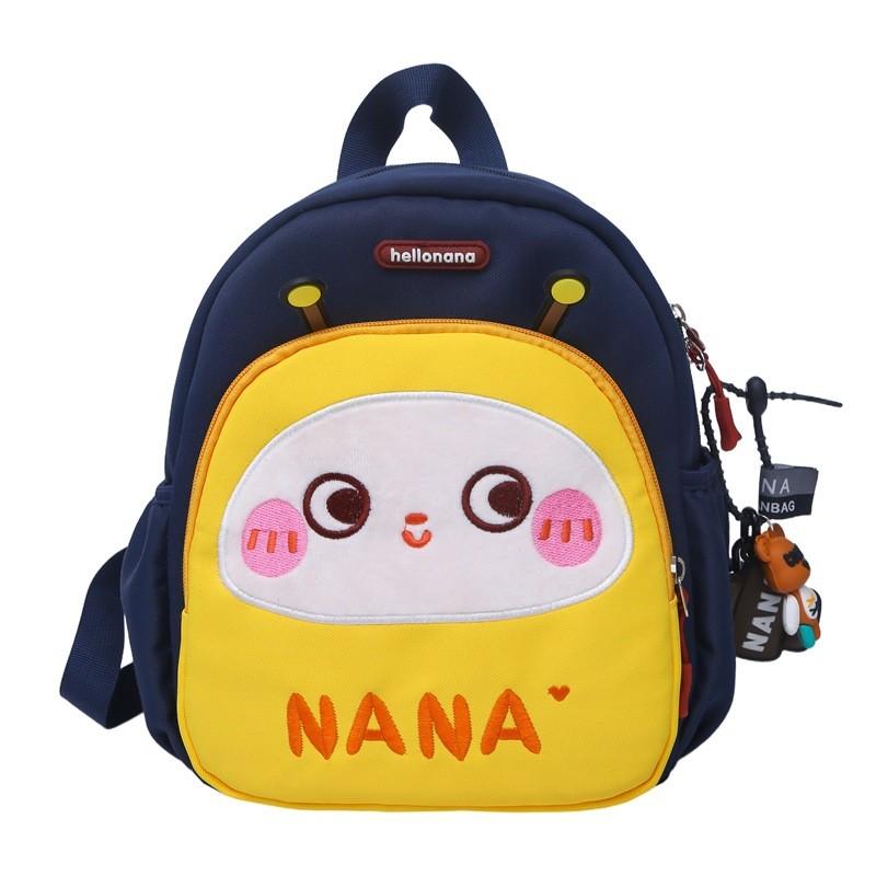 Simple Unisex Summer Backpack With Durable Nylon Material For School Days