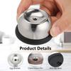 Egg Piercer Stainless Steel Egg Hole Piercer Non Slip Base Kitchen Tool for Boiled Eggs Eggshell Opener Eggs Shell Separator