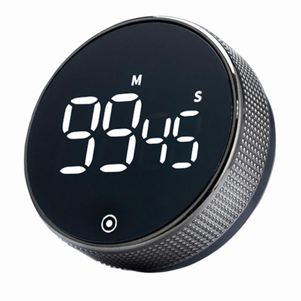 

1-3PCS LED Digital Magnetic Timer Car Decoration Study Stopwatch Alarm for Classroom Cooking Baking Teaching Car чёрный