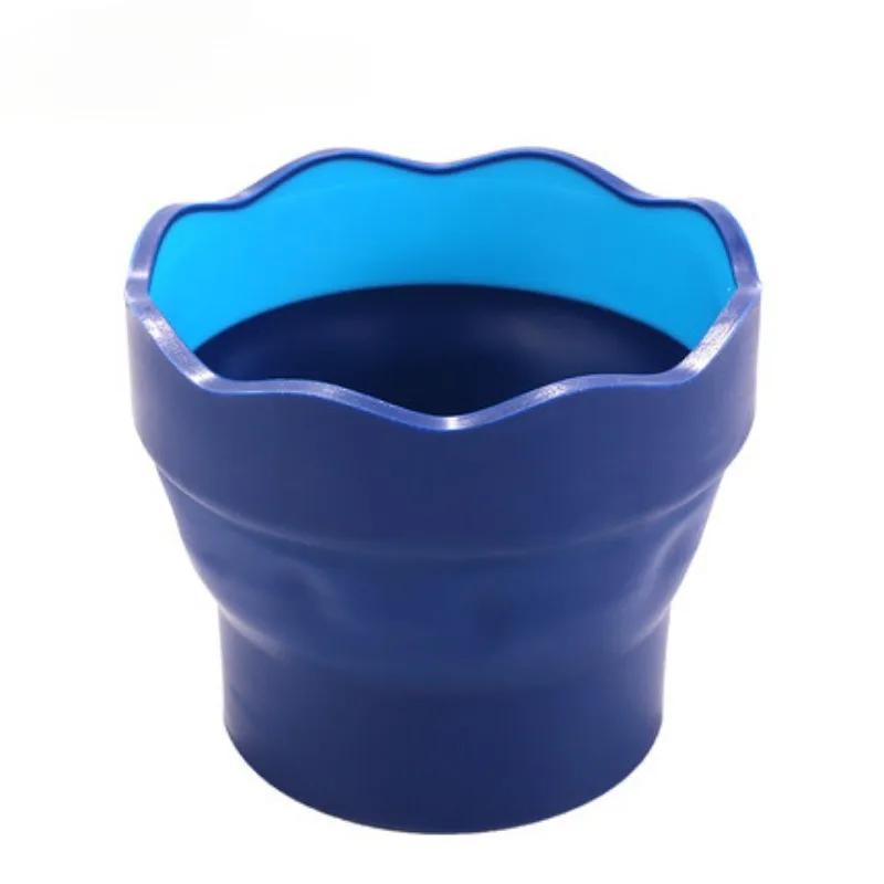 1PC Foldable and Portable Mini Water Bucket Pen Holder for Water Cup  Art Brush Specialized Telescopic Pen Holder