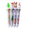 Snowman Santa Claus Writing Supplies Oil Pen Xmas Ball Pen Christmas Ballpoint Stationery