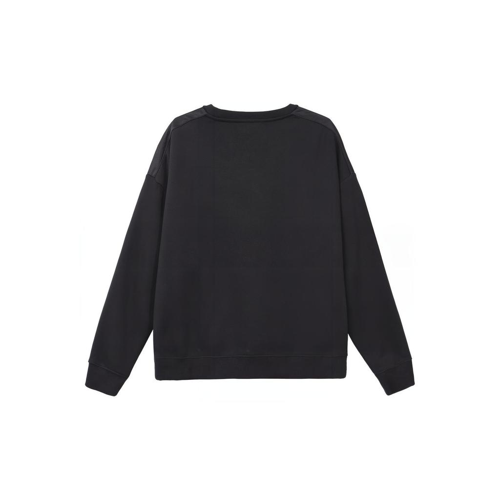 Jordan Remastered Print Fleece Crewneck Sweatshirt Men Tops Black CT6283-010