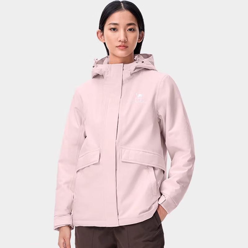 

CAMEL Men s Autumn/Winter Windproof Waterproof Insulated Hardshell Jacket S