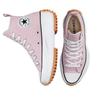 Converse Run Star Hike Trendy and Fashionable High-Top Canvas Shoes Unisex Light Pink